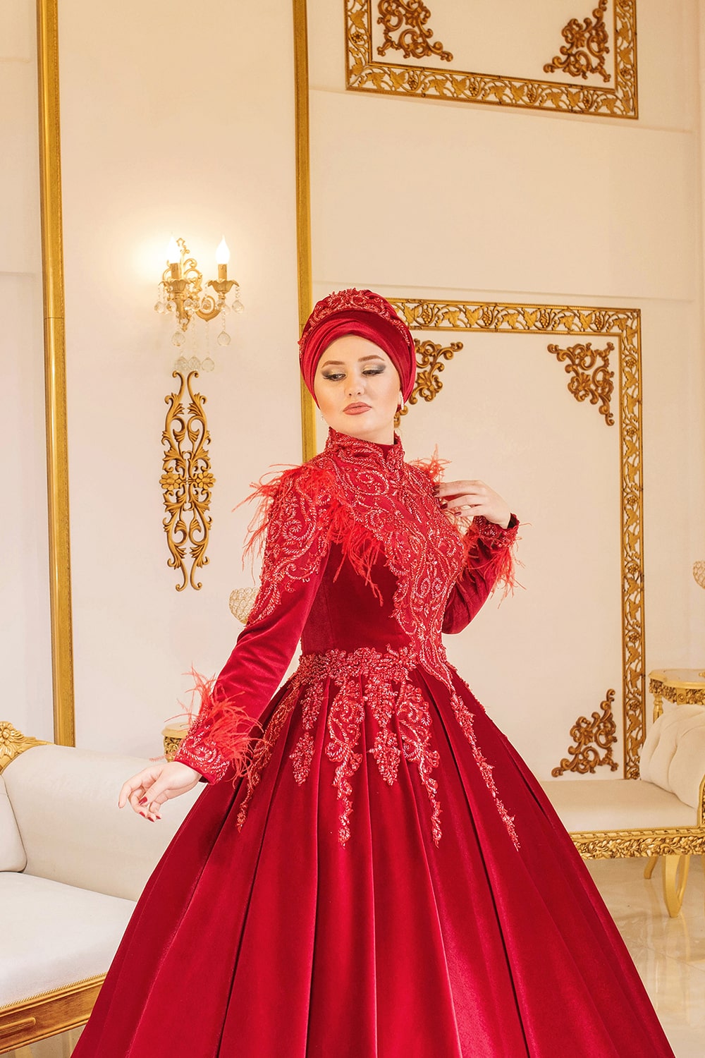 Hijab Engagement Dresses