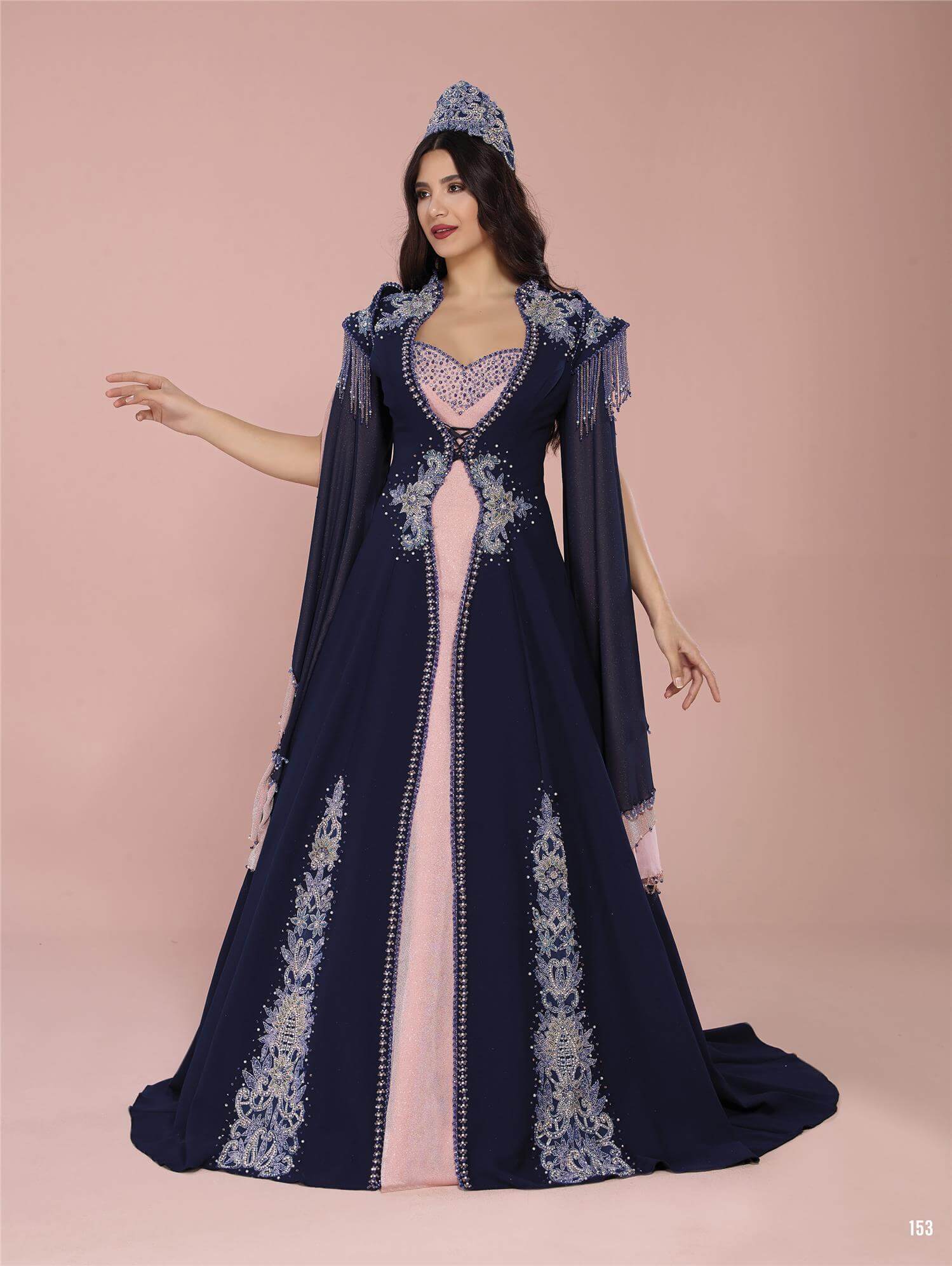 Cape Henna Night Dress