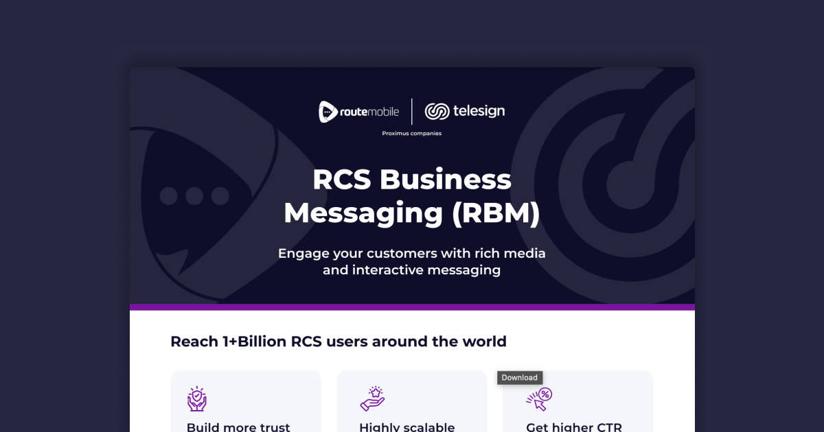 RCS Business messaging